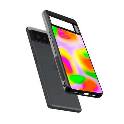 Bold Spectrum sleek google pixel 6a cover with tempered glass back and TPU edges