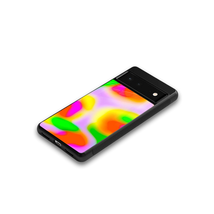 Bold Spectrum google pixel 6a mobile cover | shockproof glass phone case