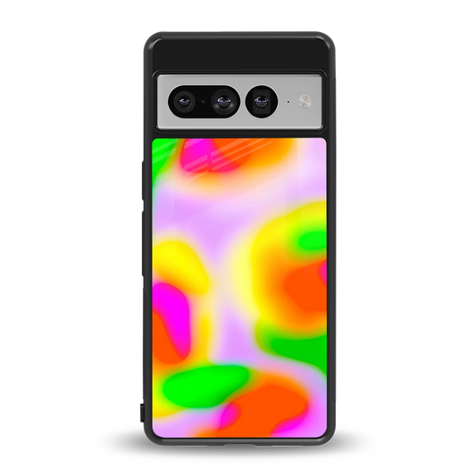 Bold Spectrum back phone cover | glass case for google pixel 7 pro