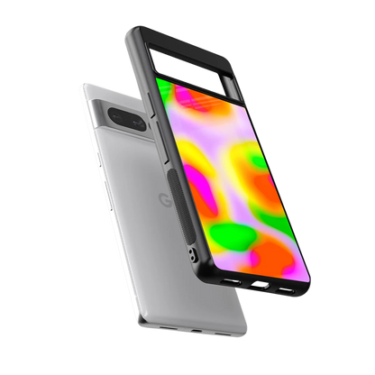 Bold Spectrum sleek google pixel 7 pro cover with tempered glass back and TPU edges