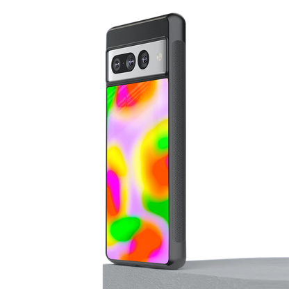 Bold Spectrum stylish phone case for google pixel 7 pro | glossy glass and slim fit