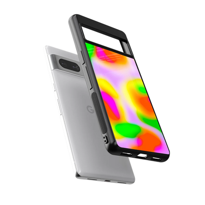 Bold Spectrum sleek google pixel 7 cover with tempered glass back and TPU edges