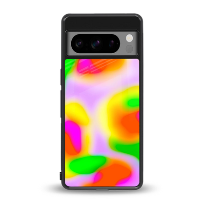 Bold Spectrum back phone cover | glass case for google pixel 8 pro