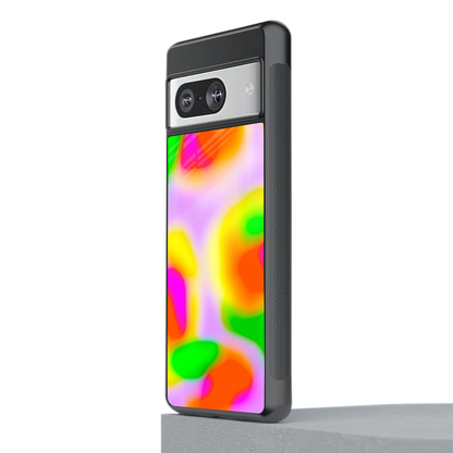 Bold Spectrum stylish phone case for google pixel 8 | glossy glass and slim fit