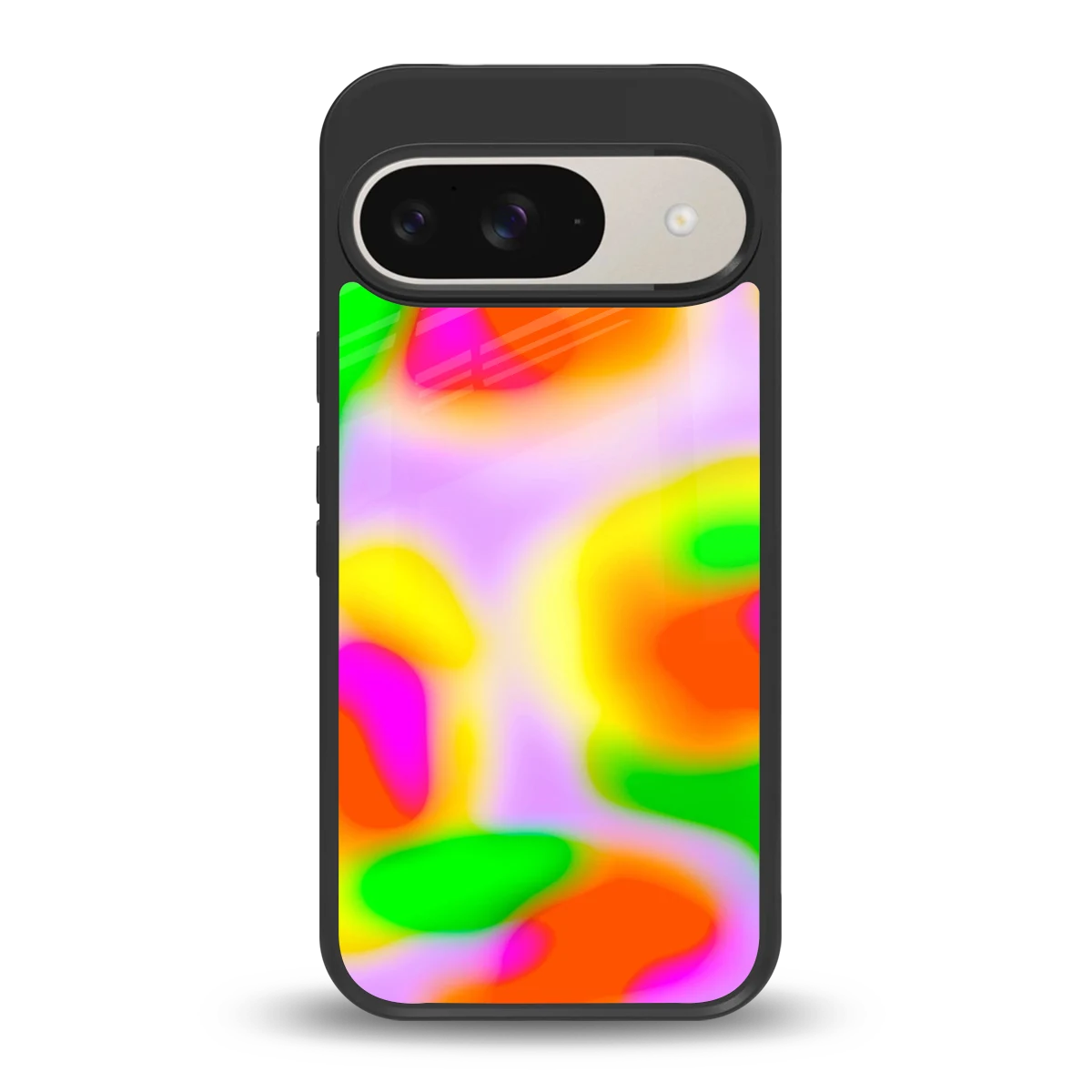 Bold Spectrum back phone cover | glass case for google pixel 9