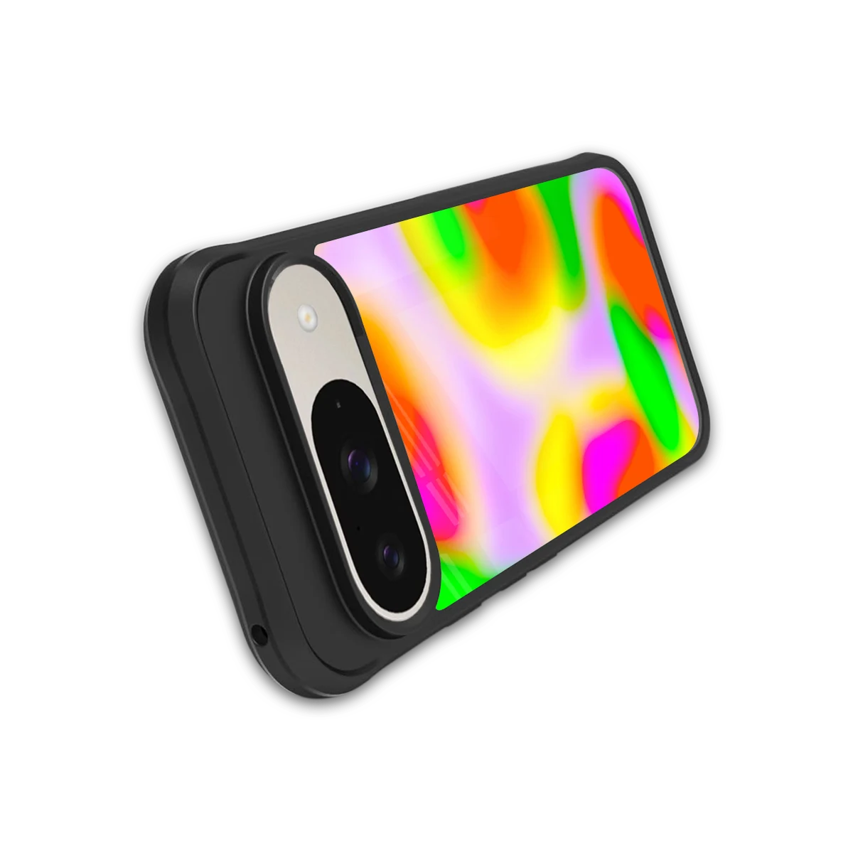 Bold Spectrum stylish phone case for google pixel 9 | glossy glass and slim fit