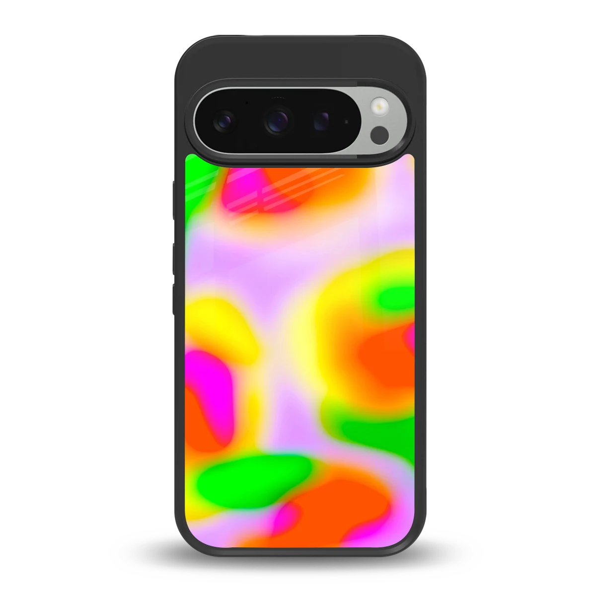 Bold Spectrum back phone cover | glass case for google pixel 9 pro
