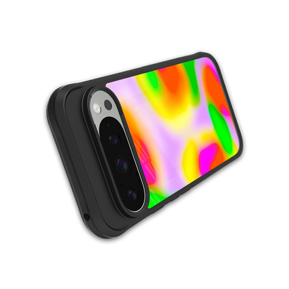 Bold Spectrum stylish phone case for google pixel 9 pro xl | glossy glass and slim fit