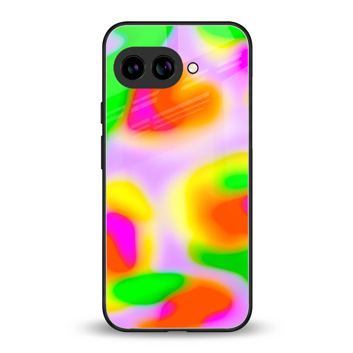 Bold Spectrum back phone cover | glass case for google pixel 10a