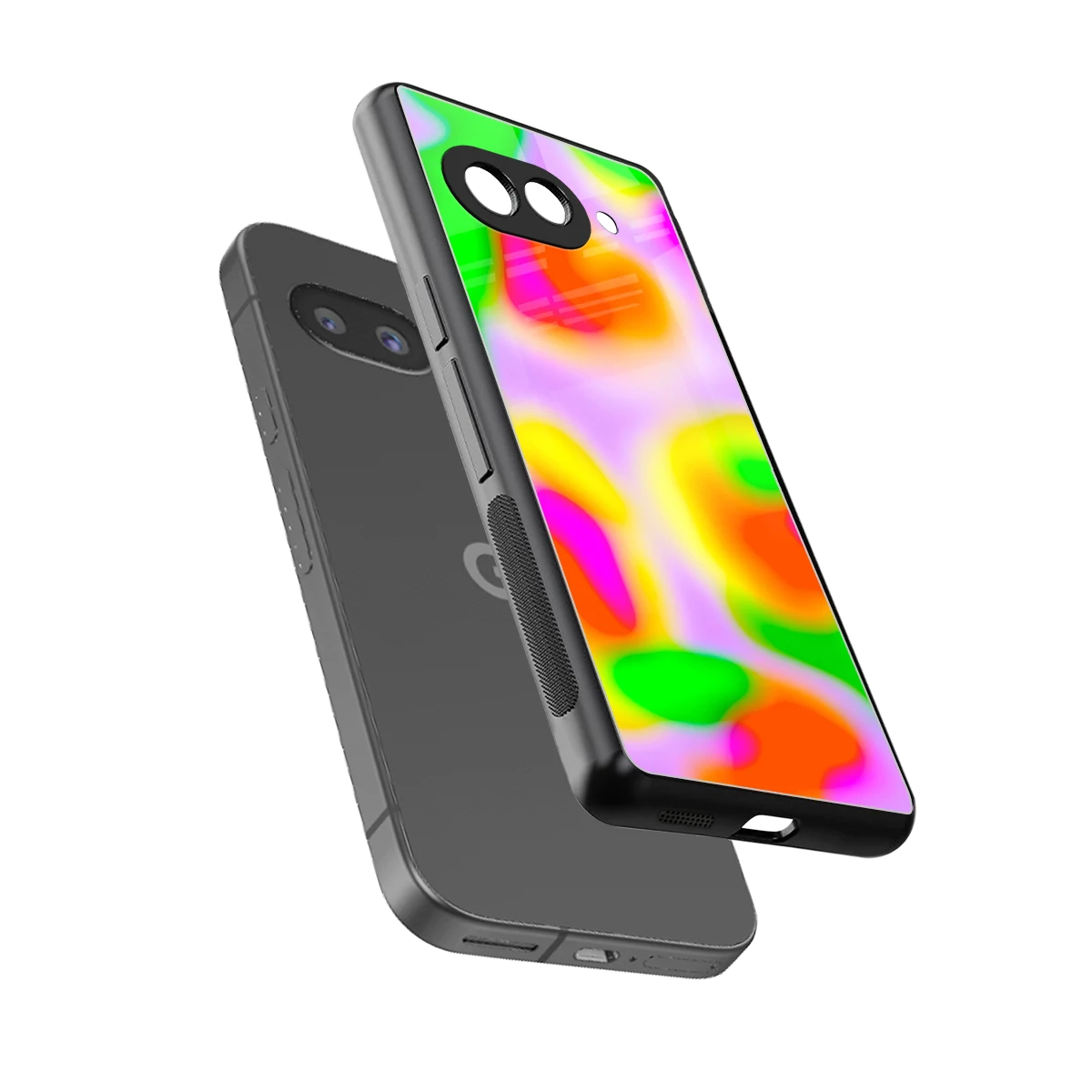 Bold Spectrum sleek google pixel 10a cover with tempered glass back and TPU edges