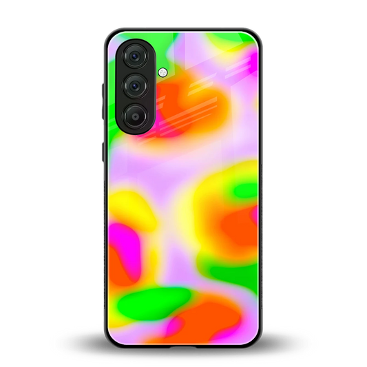 Bold Spectrum back phone cover | glass case for samsung galaxy m35 5g