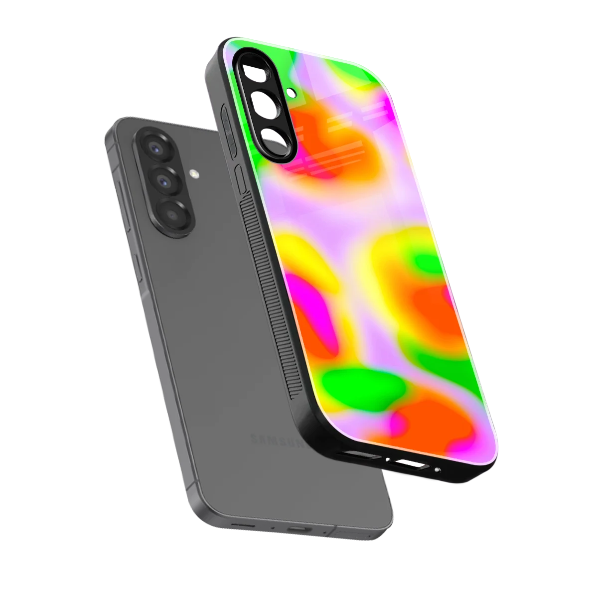 Bold Spectrum sleek samsung galaxy a37 5g cover with tempered glass back and TPU edges