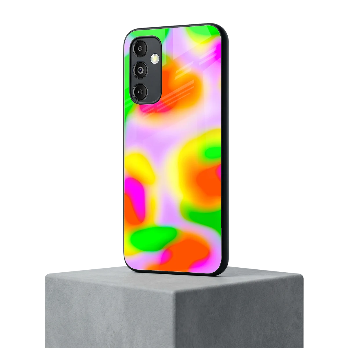 Bold Spectrum samsung galaxy m14 5g mobile cover | shockproof glass phone case