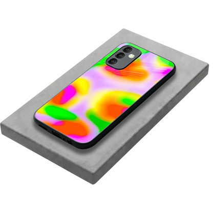 Bold Spectrum stylish phone case for samsung galaxy m14 5g | glossy glass and slim fit