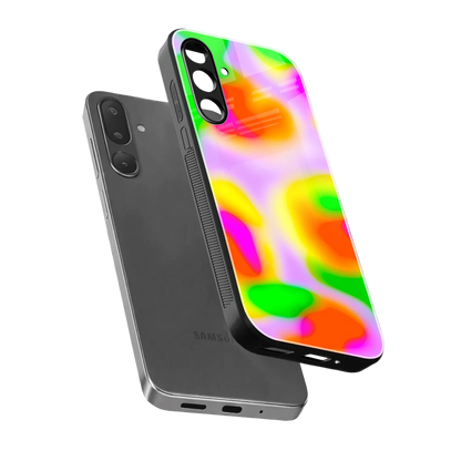 Bold Spectrum sleek samsung galaxy m56 5g cover with tempered glass back and TPU edges