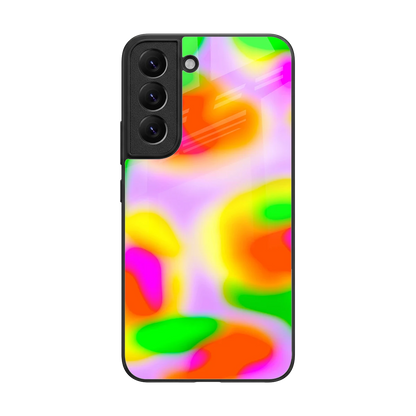 Bold Spectrum back phone cover | glass case for samsung galaxy s22