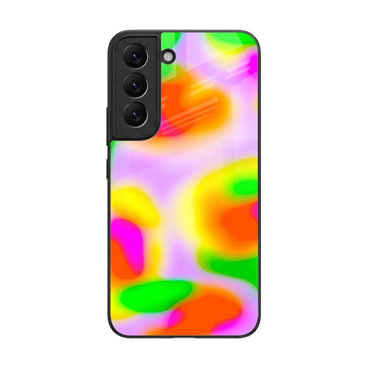 Bold Spectrum back phone cover | glass case for samsung galaxy s22