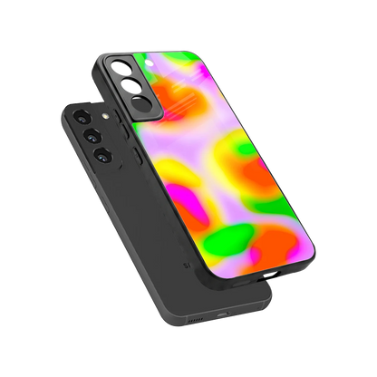 Bold Spectrum sleek samsung galaxy s22 cover with tempered glass back and TPU edges