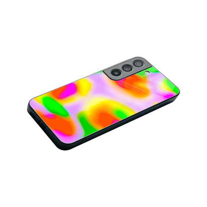 Bold Spectrum stylish phone case for samsung galaxy s22 | glossy glass and slim fit