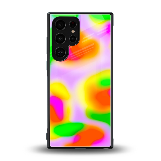 Bold Spectrum back phone cover | glass case for samsung galaxy s24 ultra