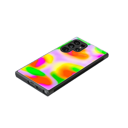 Bold Spectrum stylish phone case for samsung galaxy s24 ultra | glossy glass and slim fit