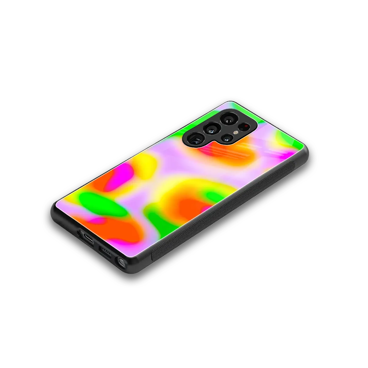 Bold Spectrum stylish phone case for samsung galaxy s26 ultra | glossy glass and slim fit