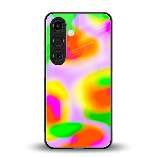 Bold Spectrum back phone cover | glass case for samsung galaxy s25