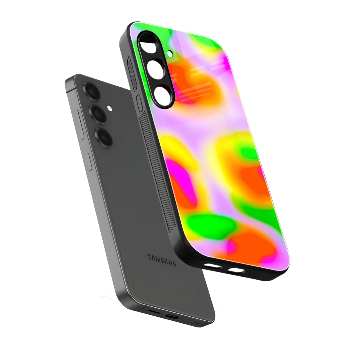 Bold Spectrum sleek samsung galaxy s24 plus cover with tempered glass back and TPU edges