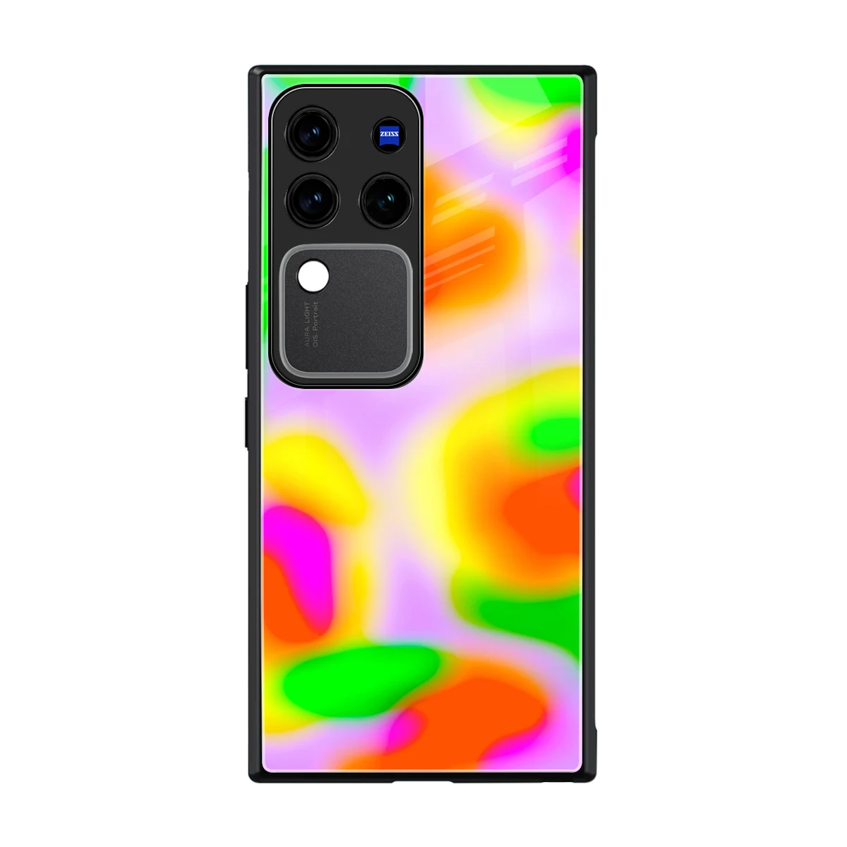 Bold Spectrum back phone cover | glass case forvivo v30 pro