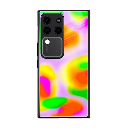 Bold Spectrum back phone cover | glass case forvivo v30 pro