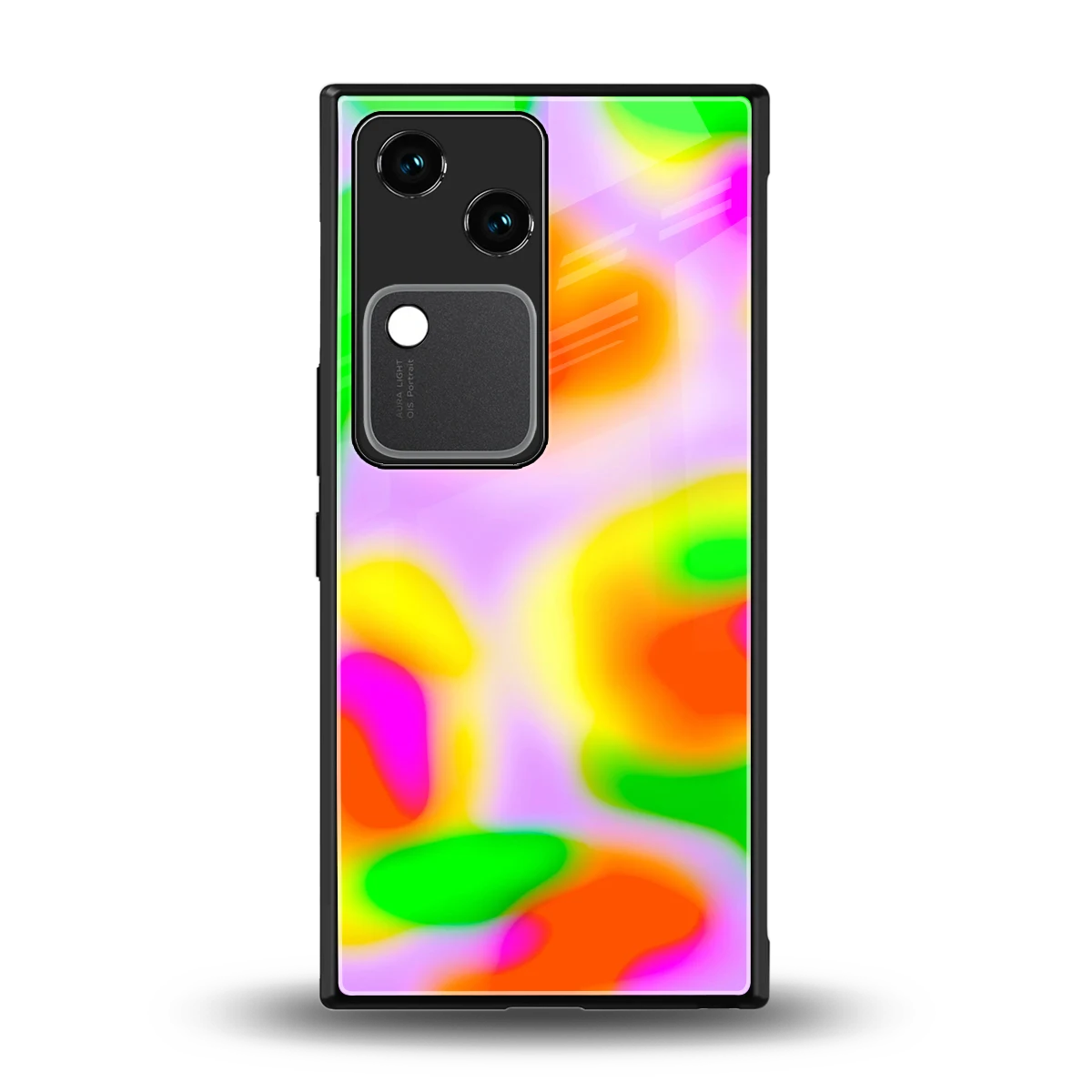 Bold Spectrum back phone cover | glass case for vivo v30