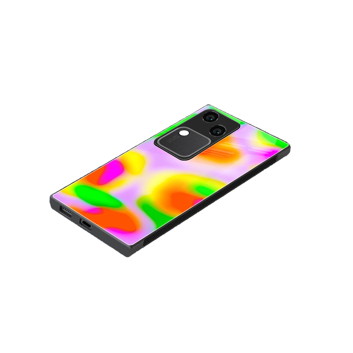 Bold Spectrum stylish phone case for vivo v30 | glossy glass and slim fit