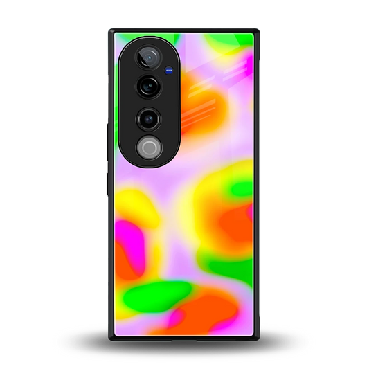 Bold Spectrum back phone cover | glass case for vivo v40 pro