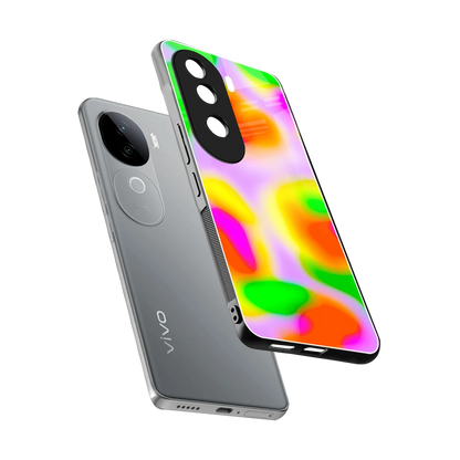 Bold Spectrum sleek vivo v40e cover with tempered glass back and TPU edges