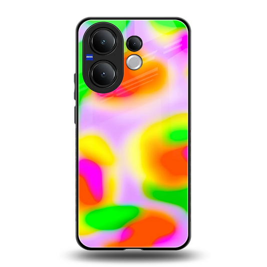 Bold Spectrum back phone cover | glass case for vivo v60
