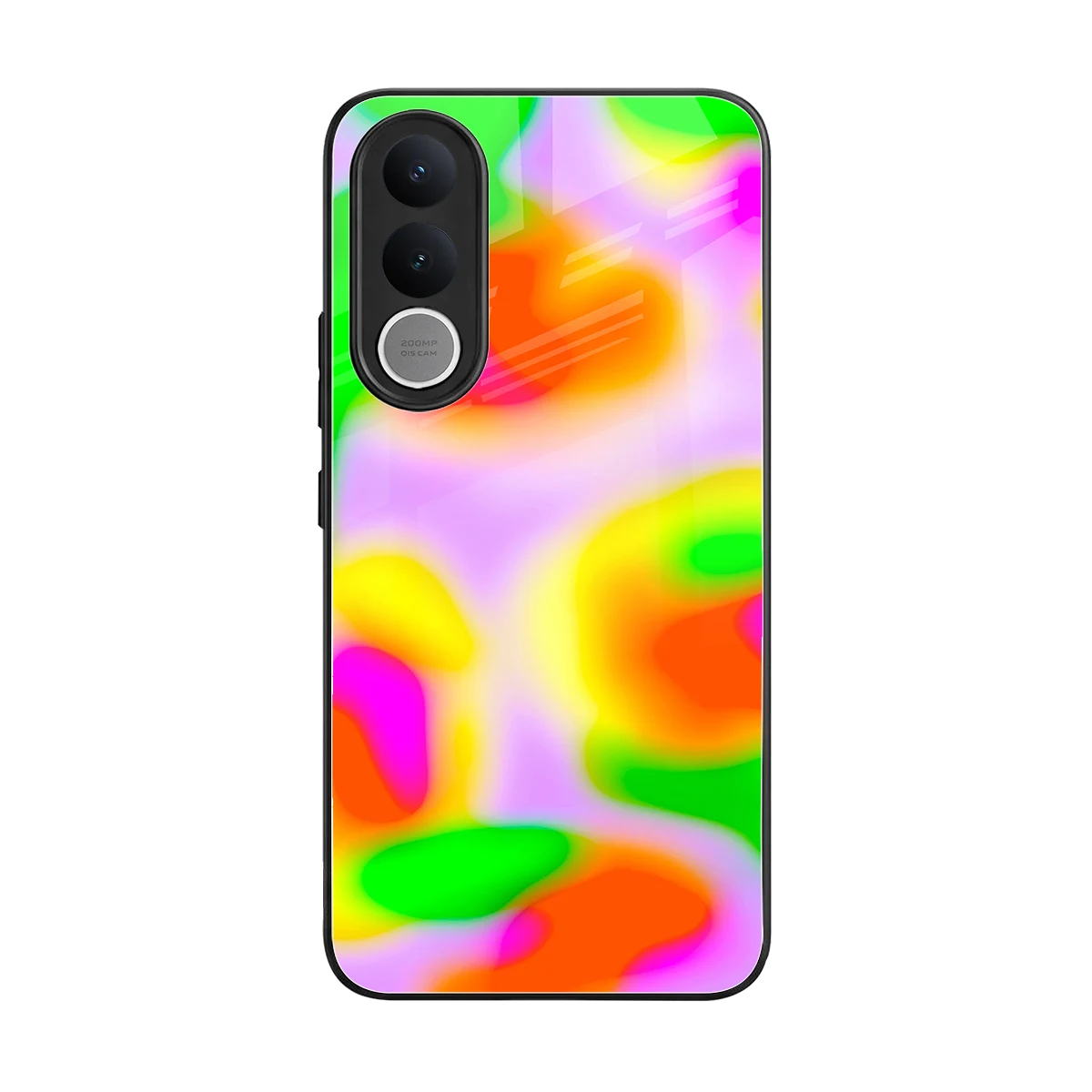 Bold Spectrum back phone cover | glass case for vivo v70 fe