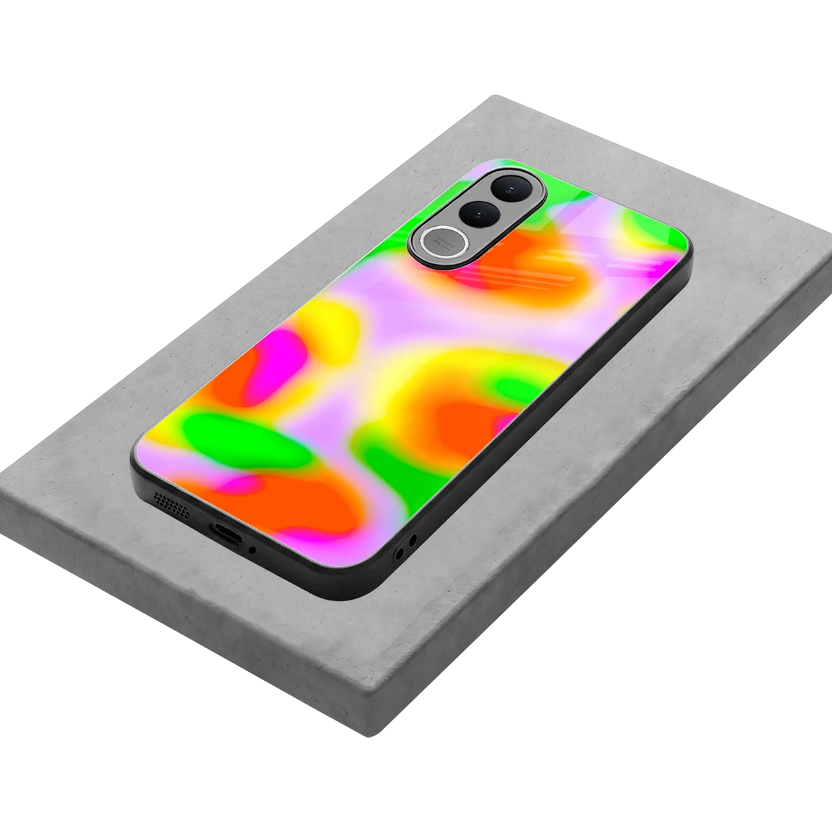 Bold Spectrum stylish phone case for vivo v70 fe | glossy glass and slim fit
