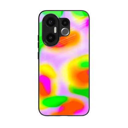 Bold Spectrum back phone cover | glass case for vivo x200 fe