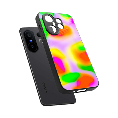Bold Spectrum sleek vivo x200 fe cover with tempered glass back and TPU edges