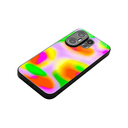 Bold Spectrum stylish phone case for vivo x200 fe | glossy glass and slim fit