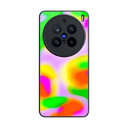 Bold Spectrum back phone cover | glass case for vivo x200 pro