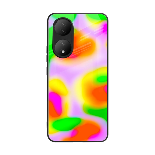 Bold Spectrum back phone cover | glass case for Vivo-y100
