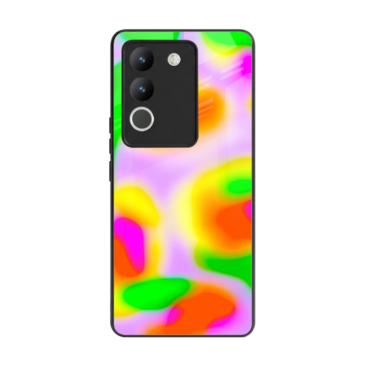 Bold Spectrum back phone cover | glass case for vivo y200 5g