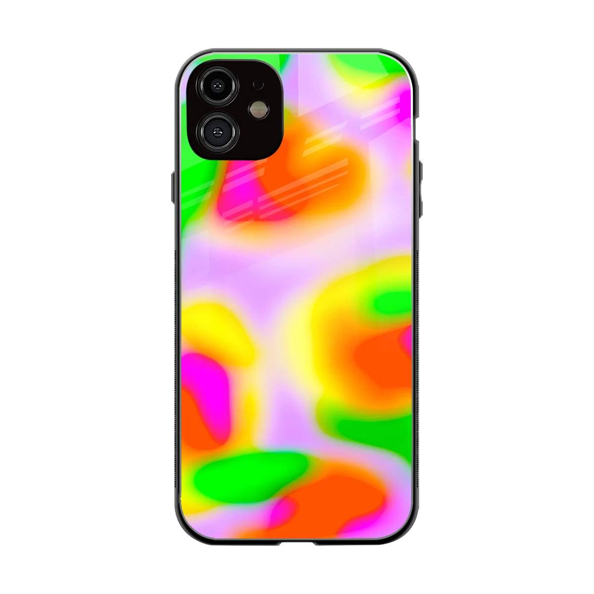 Bold Spectrum back phone cover | glass case for iphone 12