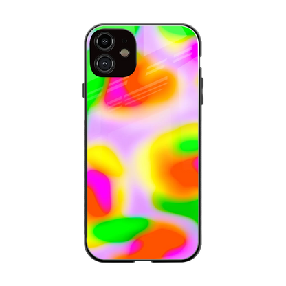 Bold Spectrum back phone cover | glass case for iphone 12