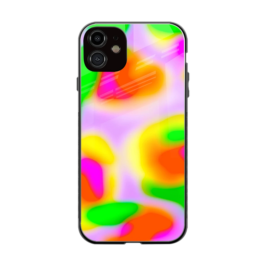 Bold Spectrum back phone cover | glass case for iphone 12