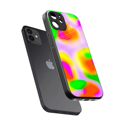 Bold Spectrum sleek iphone 12 cover with tempered glass back and TPU edges