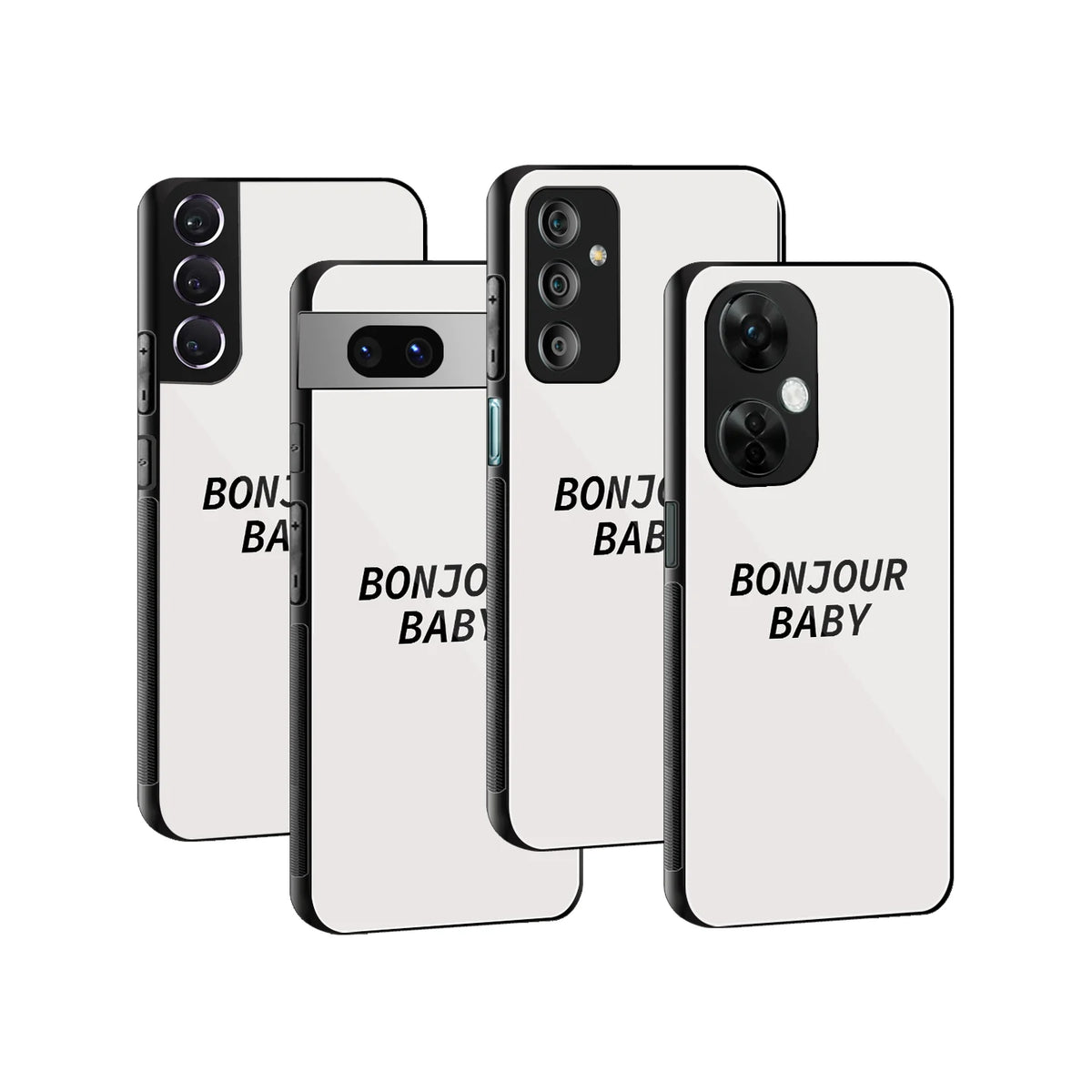 Stylish Glass Back Case for All Smartphones iPhone, Samsung, OnePlus, Pixel, Redmi, Oppo, Vivo, Motorola