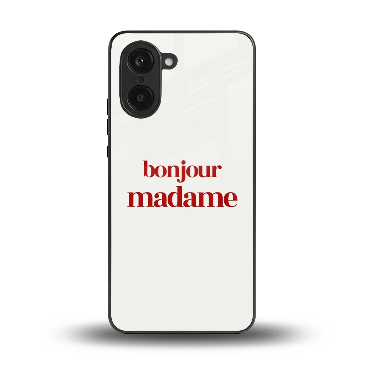 Bonjour Madame back phone cover | glass case for oneplus nord ce5 5g