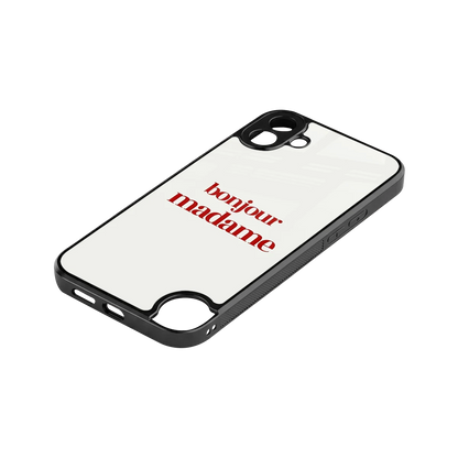 Bonjour Madame stylish phone case for cmf nothing phone 1 | glossy glass and slim fit